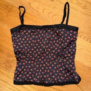 Vintage designer corset tank